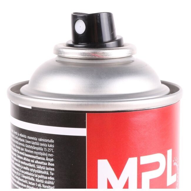 MPL Verf spuitbus - sneldrogend - rood - 400 ml - metalen oppervlakken