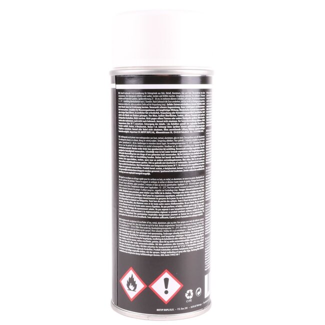MPL Verf spuitbus - wit - sneldrogend - primer - 400 ml