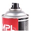 MPL Verf spuitbus - zilver - sneldrogend - 400 ml - voor metaal