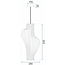 TooLight APP484-1CP Hanglamp - E27 - Ø 28 cm - Zwart