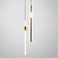 TooLight APP476-CP Hanglamp - E27 - Ø 10 cm - Goud/Wit