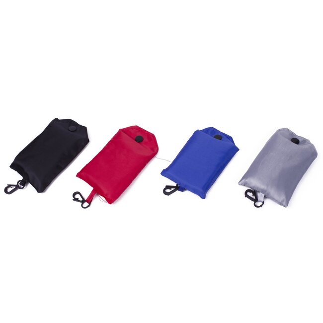 Benson Opvouwbare tas - 60x38 cm - Handig drukknopje - Kleurenmix - Per stuk