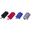 Benson Opvouwbare tas - 60x38 cm - Handig drukknopje - Kleurenmix - Per stuk