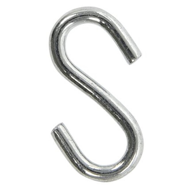 ProPlus S-haak - Chroom - 3 mm diameter - 2,9 x 1,3 cm