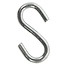 ProPlus S-haak - Chroom - 3 mm diameter - 2,9 x 1,3 cm