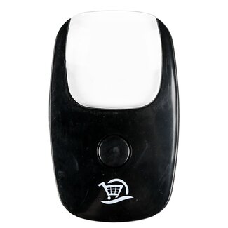 Benson Mini loep met LED-verlichting - 2.5x vergroting - zwart