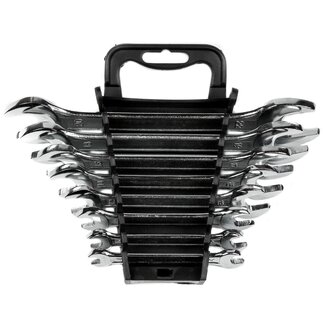 Benson Steeksleutelset - 8 maten - 8-19 mm - 8-delig - Inclusief houder