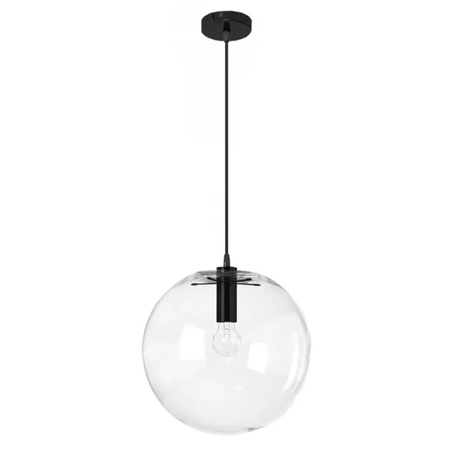 TooLight APP308-1CP Hanglamp - E27 - Ø 30 cm - Zwart