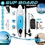 Dunlop Opblaasbaar Sup Board met Accessoires - Blauw/Wit - 305 x 71 x 10 cm