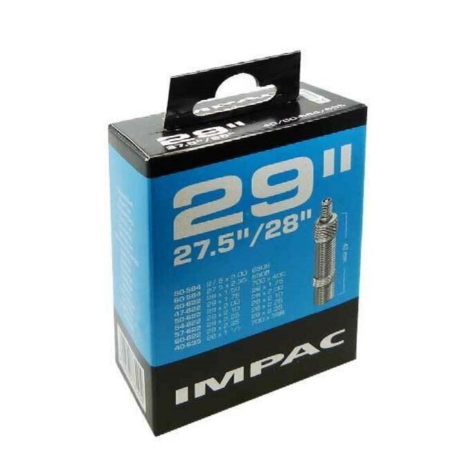 Schwalbe Binnenband - 27.5, 28 en 29 inch - Hollands ventiel 40 mm - Hoogwaardig rubber - Zwart