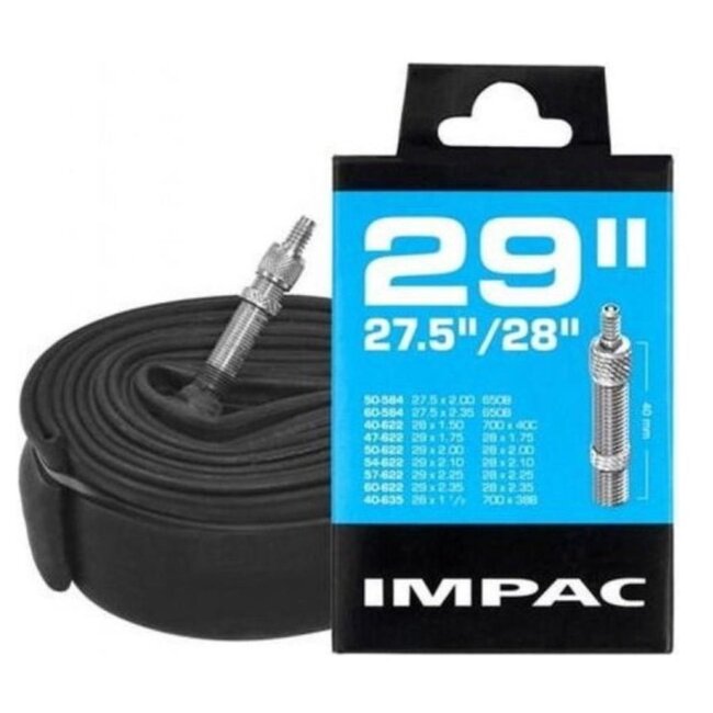 Schwalbe Binnenband - 27.5, 28 en 29 inch - Hollands ventiel 40 mm - Hoogwaardig rubber - Zwart