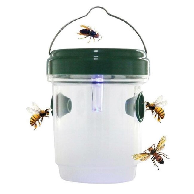 Benson Wespen- en muggenval - Solar - Groen - Ø 9,3 x 11,8 cm - Gifvrij - Weerbestendig