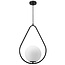 TooLight APP938-1CP Hanglamp - E27 - Ø 34 cm - Zwart