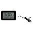 Benson Multifunctioneel weerstation - thermometer en alarmklok - 11 x 7,3 cm - binnen en buiten