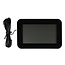 Benson Multifunctioneel weerstation - thermometer en alarmklok - 11 x 7,3 cm - binnen en buiten