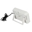 Benson Multifunctioneel weerstation - thermometer en alarmklok - 11 x 7,3 cm - binnen en buiten