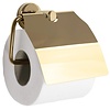 REA 322213C Toiletrolhouder met Klep - Vierkant - 6 x 13.5 cm - Glans Goud REA 322213C Toiletrolhouder met Klep - Vierkant - 6 x 13.5 cm - Glans Goud