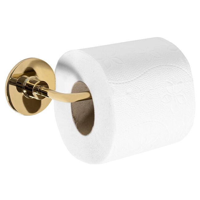 REA 322203A Toiletrolhouder Wandmodel - 6 x 15 x 5.5 cm - Glans Goud