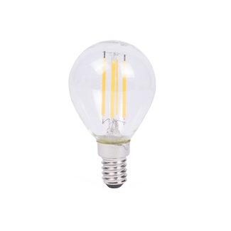 Benson Dimbare LED Filament Lamp - Warmwit 2500K - E14 - 4W - Helder Bol - 230V