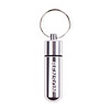 Benson Zilveren Aluminium Pillendoosje voor Aan Sleutelhanger - 52 x - Ø 14 mm Benson Zilveren Aluminium Pillendoosje voor Aan Sleutelhanger - 52 x - Ø 14 mm
