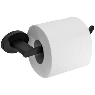 REA 322186 Toiletrolhouder Wandmodel - 3 x 20 x 4.5 cm - Mat Zwart