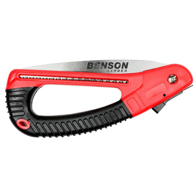 Benson Opklapbare snoeizaag - 17,5 cm blad - Geharde zaagtanden - Veilig opbergen