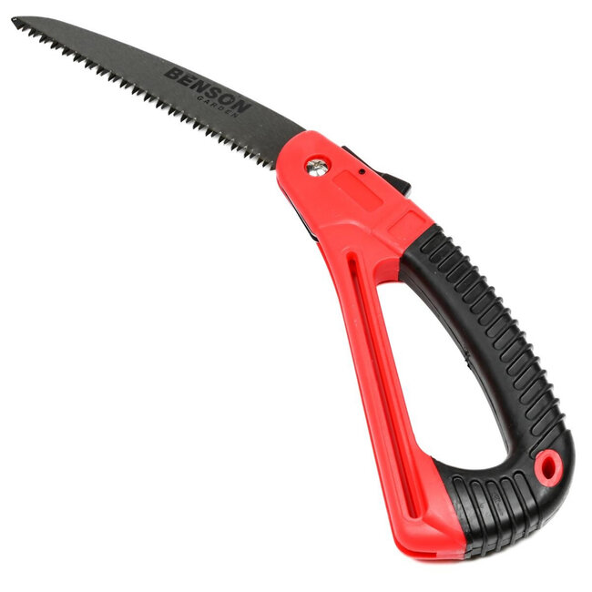Benson Opklapbare snoeizaag - 17,5 cm blad - Geharde zaagtanden - Veilig opbergen