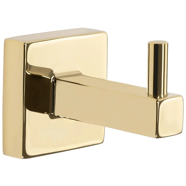 REA 322196A Handdoekhouder Wandmodel - 4 x 6 cm - Glans Goud