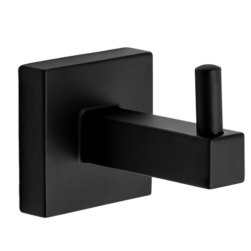 REA 322196 Handdoekhouder Wandmodel - 4 x 6 cm - Mat Zwart REA 322196 Handdoekhouder Wandmodel - 4 x 6 cm - Mat Zwart