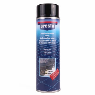 Presto Bitumen Coating - Roestbescherming - Geluidsisolatie - Waterafstotend - 500 ml - Zwart