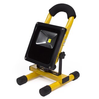 Hofftech Oplaadbare LED bouwlamp - daglicht - 10 watt - 600 lumen - IP65