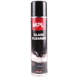 MPL Krachtige glasreiniger - Spuitbus - 400 ml - Hoog oplossend vermogen - Streepvrij resultaat