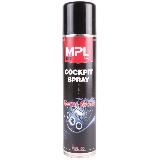 MPL Cockpitspray - Halfglans - Siliconenvrij - Antistatisch - 400 ml