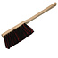 Benson Handstoffer - Kokos haren - Hout - 45 cm - Met ophangoog