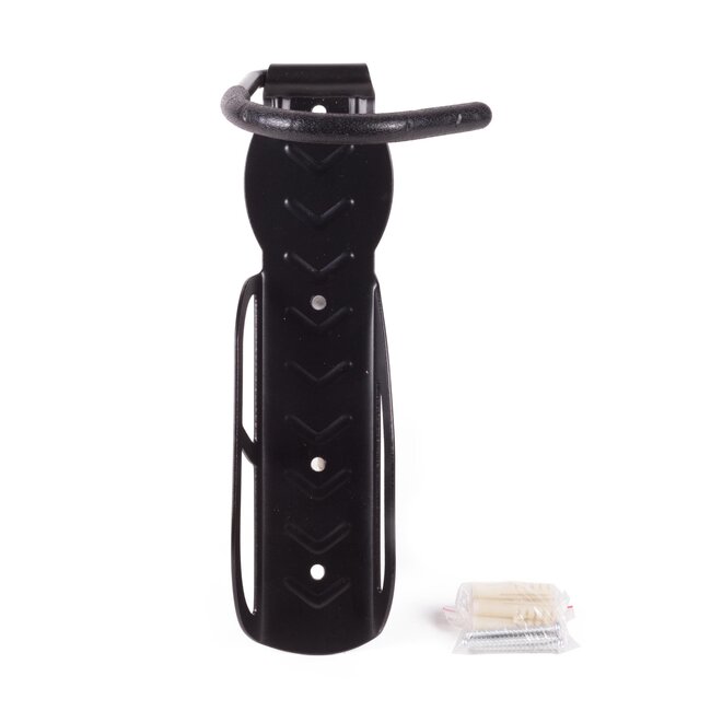 Benson Ruimtebesparende fietshaak - metaal - maximaal 30 kg - inclusief bevestigingsmateriaal