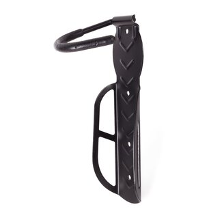 Benson Ruimtebesparende fietshaak - metaal - maximaal 30 kg - inclusief bevestigingsmateriaal