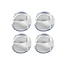Benson Set van 4 hoekbeschermers - ronde vorm - eenvoudig te installeren - inclusief plakstrips - veilig en stijlvol
