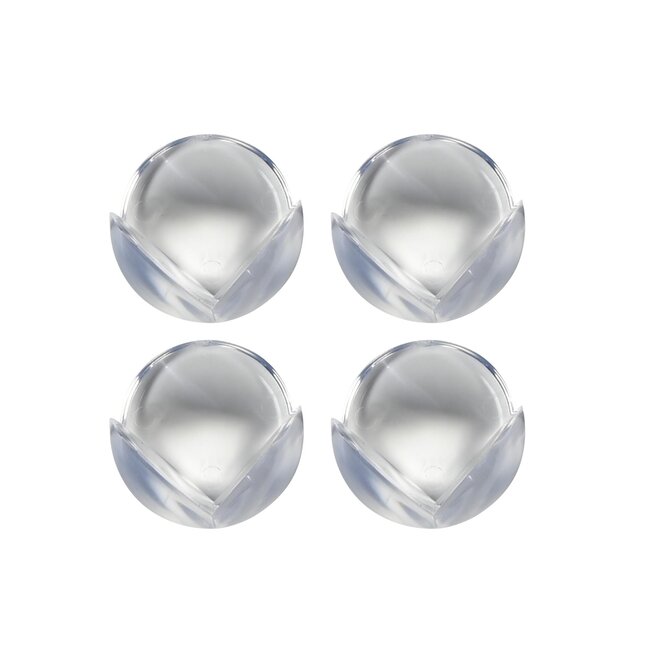 Benson Set van 4 hoekbeschermers - ronde vorm - eenvoudig te installeren - inclusief plakstrips - veilig en stijlvol