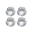 Benson Set van 4 hoekbeschermers - ronde vorm - eenvoudig te installeren - inclusief plakstrips - veilig en stijlvol
