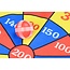 Benson Veilig dartbord voor kinderen - klittenband - Ø 36 cm - inclusief 3 ballen