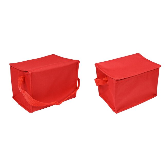 Benson Compacte koeltas - 4 liter - stijlvol rood - draagbaar en efficiënt