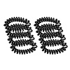 Benson Telefoonkabel Haarelastiekjes - Set van 8 - Diameter 35 mm - Dikte 2 mm - Zwart Benson Telefoonkabel Haarelastiekjes - Set van 8 - Diameter 35 mm - Dikte 2 mm - Zwart