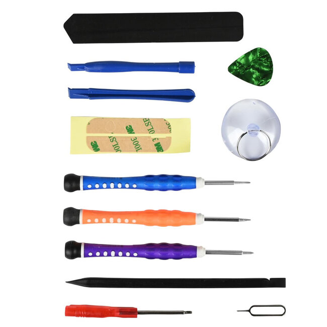 Benson Complete reparatieset - 12-delig - voor smartphones en meer