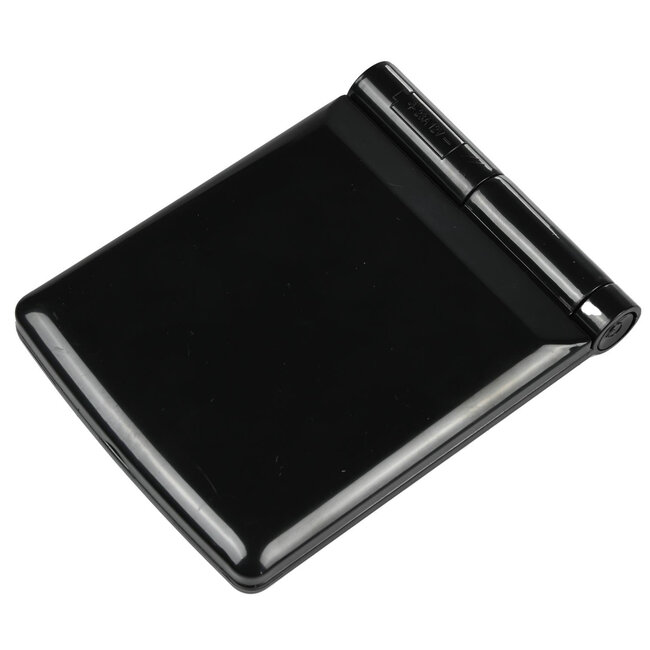 Benson Dubbelzijdige make-up spiegel - 8 LED lampjes - draagbaar en stijlvol - 11,5 x 8,5 cm