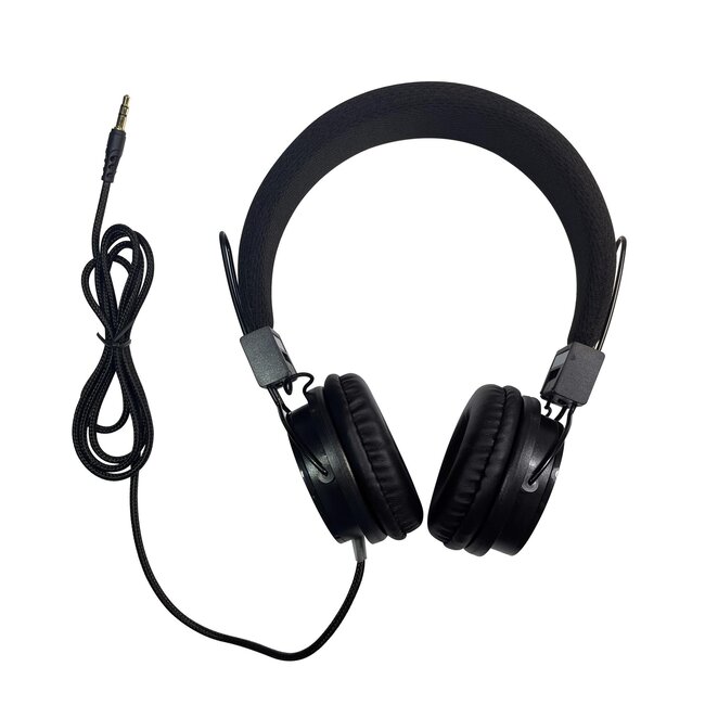 Benson Stereo koptelefoon - kristalhelder geluid - hoge gevoeligheid - duurzaam materiaal - 1,2 meter kabel