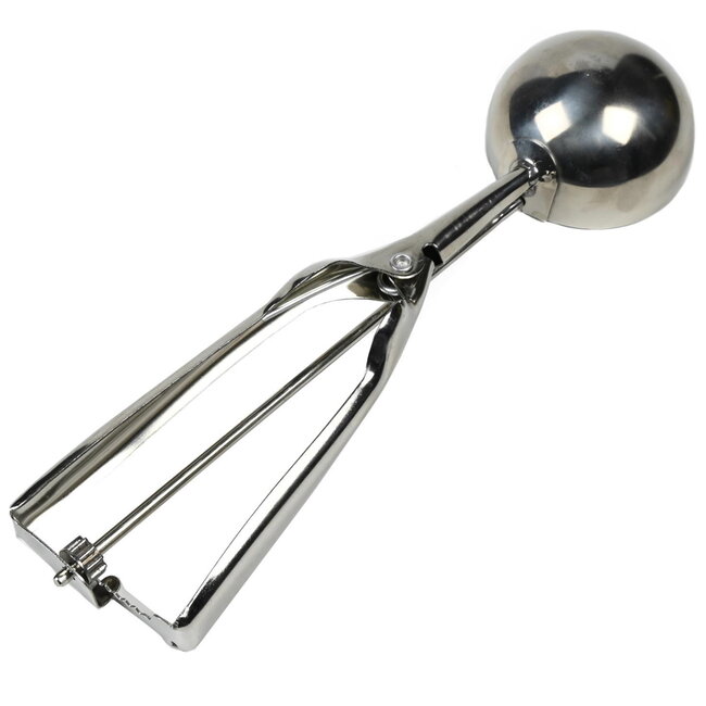 Benson Veelzijdige roestvrijstalen ijsschep - Ø 6 cm - 23,5 cm lengte