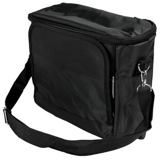 Benson Autostoel organizer met koeltas - 4 vakken - afneembare tas - 29x26x11 cm - zwart