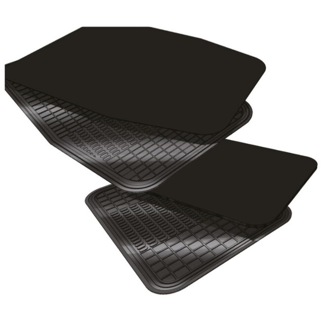 Benson 4-delige automattenset - 2-zijdig - universeel - ultieme bescherming - eenvoudig te reinigen