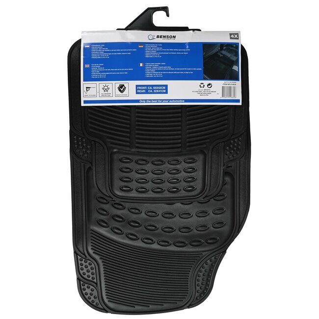 Benson Vierdelige, tweezijdige automatten - universeel - voor alle seizoenen - eenvoudig te reinigen