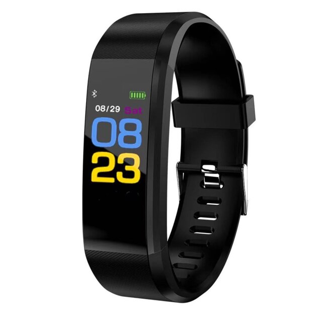 Benson Smartwatch - Smal - Hartslag- en bloeddruksensor - Stappenteller - IP65 - 0,96" display